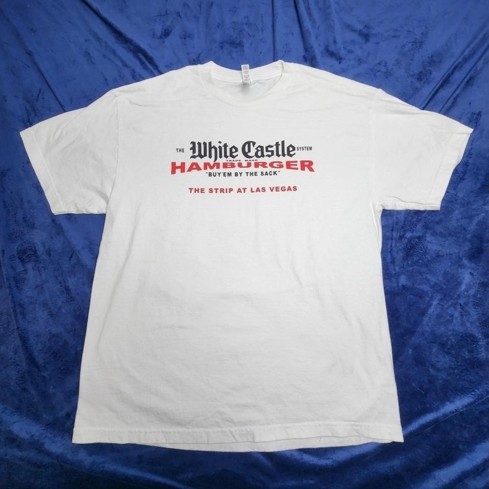 White Castle Hamburger graphic tee XL